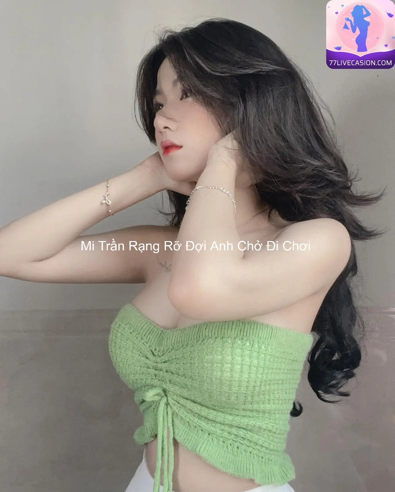 Mi Trần Rạng Rỡ Đợi Anh Chở Đi Chơi 2