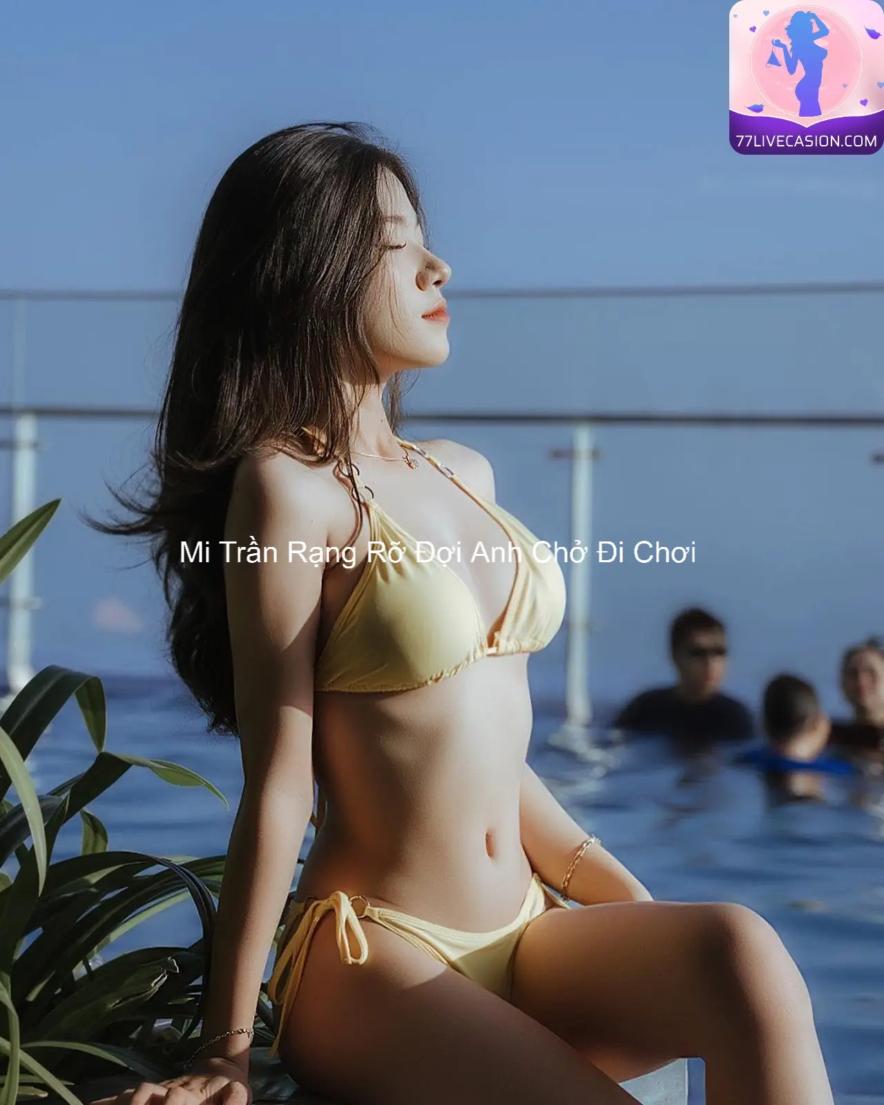 Mi Trần Rạng Rỡ Đợi Anh Chở Đi Chơi 5